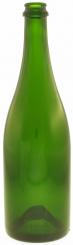 Sektflasche 750ml massongrün 775g CC OI 