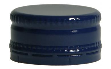 Schraubverschluss kurz MCA 28 x 15 blau Neutral ohne Druck !!! 