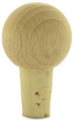 Kugel natur/roh 12mm HGK Beutel à 20 Stück