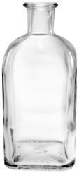 Apothekerflasche Quadra 500ml weiß 19mm 