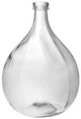 Glasballon 15000ml weiß blank 40mm Stück