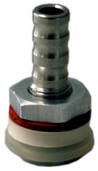 Ballonverschraubung Edelstahl komplett - Stück