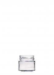 Weithalsglas Vaso Plus 106ml weiß TO58 Deep Karton à 90 Stück