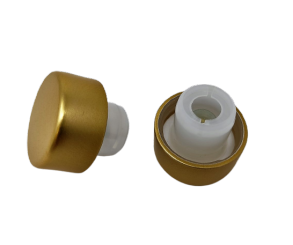 GCMI400/28 - Schraubverschluss  gold mit Ausgießer 