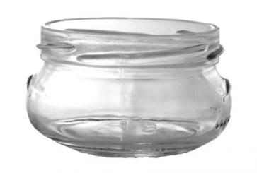 Weithalsglas 120ml weiß TO70 Karton à 95 Stück