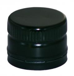 PP31,5 Schraubverschluss schwarz - ALU mit Ausgießer & Gewinde 