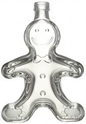 Lebkuchenmann 250ml weiß PP24 Karton à 12 Stück