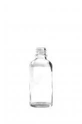 Tropfflasche 50ml weiß DIN18 Folienpack à 50 Stück