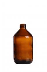 Euro-Medizinflasche 500ml braun PP28 Stück
