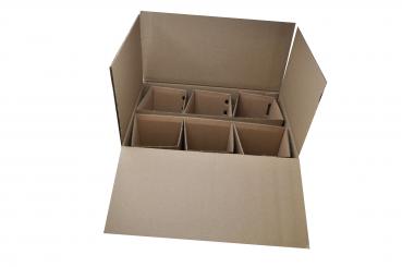Versandverpackung - 6er Verpackung 1 Pack á 10 Stück 