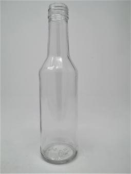 Gradhalsflasche 250ml weiß PP28 