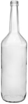 Gradhalsflasche 500ml  weiß PP28 Karton à 36 Stück