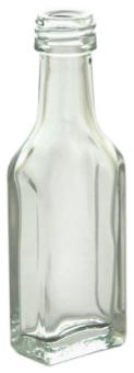 Kirschwasserflasche 20ml weiß PP18 Stück