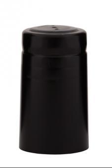 Schrumpfkapsel 32,5x60 mit Abriss - Farbe: schwarz 