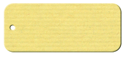 Anhängekarte Rechteck 70x 25mm - Naturpapier Karton Packung á 50 Stück 