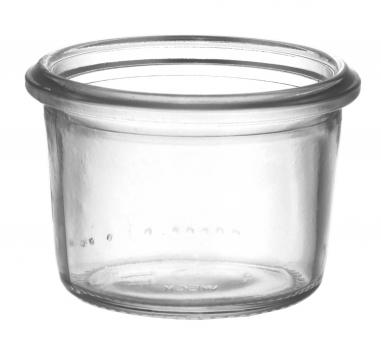 Sturzglas 80ml weiß RR60 (Weck) 