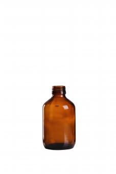 Euro-Medizinflasche 150ml braun PP28 Folienpack à 10 Stück