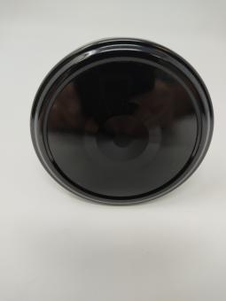 Deckel TO82 schwarz - ohne Button Für ölhaltige Inhalte geeignet - BPA-frei 